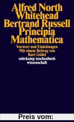 Suhrkamp Taschenbuch Wissenschaft, Nr. 593: Principia Mathematica: Vorwort und Einleitungen